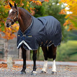 Produktbild von Horseware Amigo Bravo 12 XL Original Turnout Medium 250g Navy/Navy & Gold