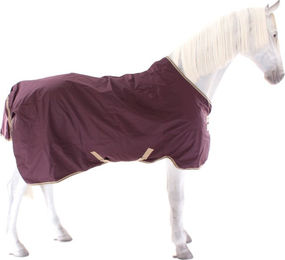 Produktbild von Horseware Amigo Hero Ripstop Lite 0g - Fig/Navy & Tan