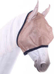 Produktbild von Horseware Fliegenmaske Amigo Fly Mask bronze/navy - 1 Stk.
