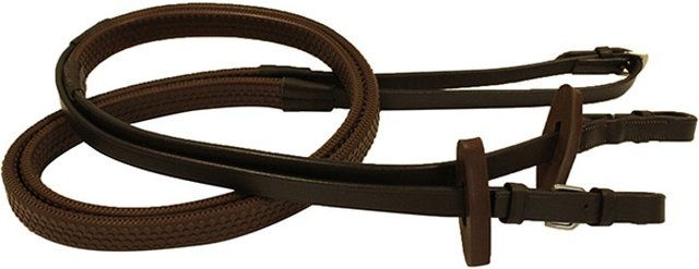 Produktbild von Horseware Gummizügel für Micklem Competition Bridle braun Pony - 2,64 m