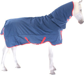 Produktbild von Horseware Mio All-In-OneTurnout 350g - Dark Blue & Red