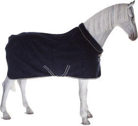 Produktbild von Horseware Rambo Cosy Fleece Abschwitzdecke Navy Beige