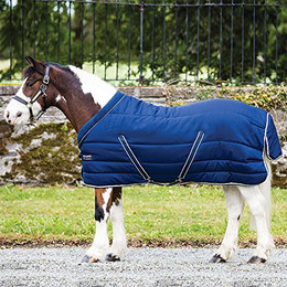 Produktbild von Horseware Rambo Cosy Stalldecke 400g Navy/Beige - 400 g