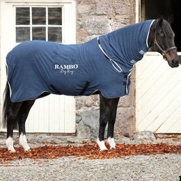 Produktbild von Horseware Rambo Dry Rug Abschwitzdecke Navy/Silver