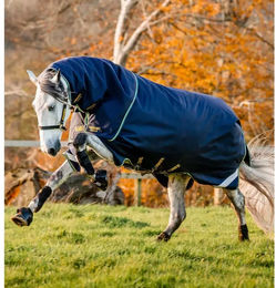 Produktbild von Horseware Rambo Duo Force 2.0 Outdoor-Decke mit abnehmbarem Halsteil