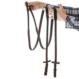 Horseware Rambo Micklem Multi Reins Full Black – Bild 1 von 4