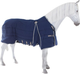 Produktbild von Horseware Rambo Optimo Stable Rug 400g Navy Beige