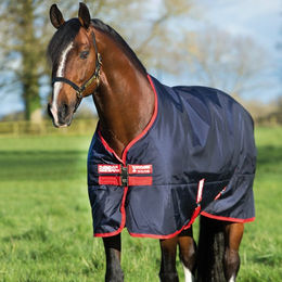 Horseware Rambo Original Turnout Medium 200g Navy/Red - 200 g – Bild 1 von 8