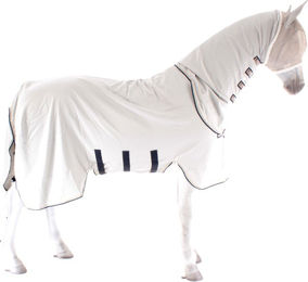 Produktbild von Horseware Rambo Petite Hoody für Shettypony Grey/Beige