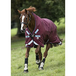 Horseware Rambo Wug Turnout Lite 50g Burgundy – Bild 1 von 4