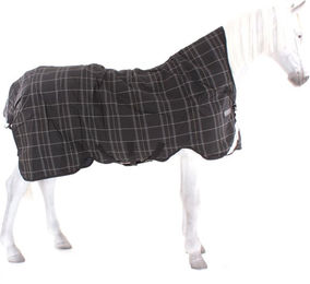Produktbild von Horseware Rhino Wug Turnout 100g Lite - Black/Grey/White