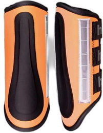 Produktbild von HORZE bZeen reflektierende Gamaschen Orange S