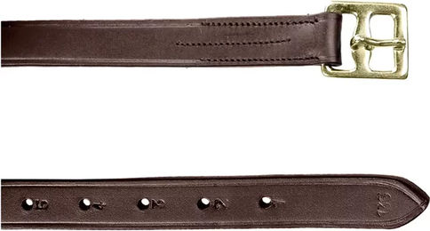 Horze Steigbügelriemen Braun – Bild 1 von 8