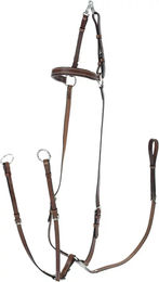 HORZE verstellbares Hunter Vorderzeug Braun F – Bild 1 von 8