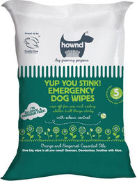 Hownd Yup You Stink! Antibacterial Emergency Dog Wipes - 5er-Pack – Bild 1 von 2