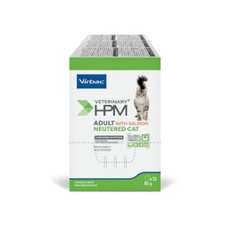 Produktbild von HPM Feline Erwachsene Neutered Lachs in Sauce - 12 x 85 g