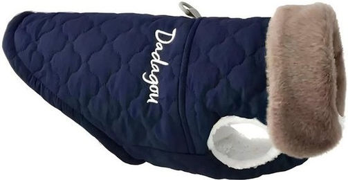 Produktbild von HS.SUPPLY Hundejacke mit Leinenhaken und Kuschelkragen