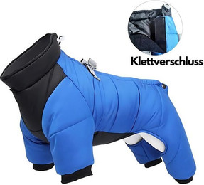 Produktbild von HS.SUPPLY Hundejacke Winterjacke mit Leinenhaken wasserabweisend