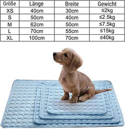 Produktbild von HS.SUPPLY Hundematte kühlend selbstkühlend atmungsaktiv