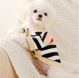 HS.SUPPLY Hundepullover Hunde Strickpullover, für Hunde in verschiedenen Größen, niedliches Teddy-Bär Design – Bild 1 von 5