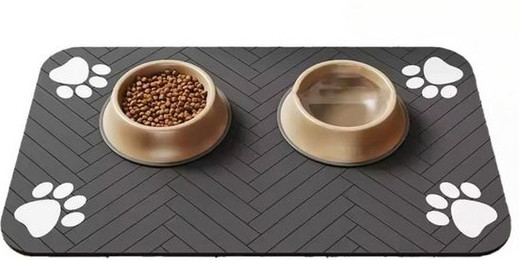 Produktbild von HS.SUPPLY Napfunterlage Hundematte aus Silikon