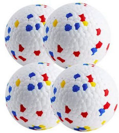 HS.SUPPLY Tier-Intelligenzspielzeug Automatischer Hundeballwerfer mit Bällen für drinnen & draußen, Komplett-Set beschäftigt & fördert Bewegung, hygienisches Material, fusselfrei – Bild 1 von 5