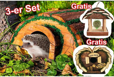 Produktbild von HTI-Line Igelhaus Igelhotel und Igelhaus Mina,