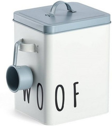 Produktbild von HTI-Living Futterbehälter Vorratsdose Metall für Hundefutter