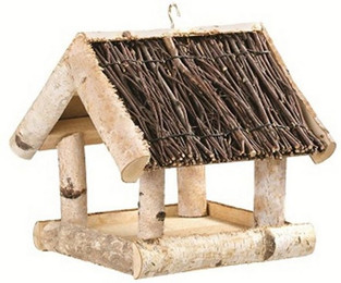 Produktbild von HTI-Living Futterspender Futterhäuschen für Singvögel Birke