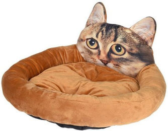 Produktbild von HTI-Living Katzenliege Tierkissen Katzen-Design