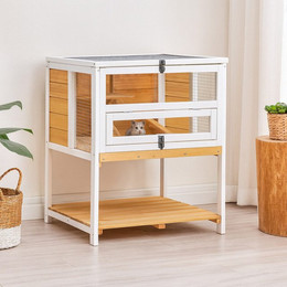 Produktbild von HTI-Living Kleintierkäfig Erhöhter Kleintierkäfig aus Holz,