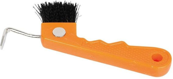 Produktbild von Hufauskratzer mit Bürste und magnetischem Griff Harry's Horse