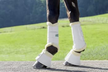 Hufglocken gefüttert aus Kunstfell USG – Bild 1 von 2