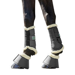 Hufglocken gefüttert aus Kunstfell USG – Bild 1 von 2