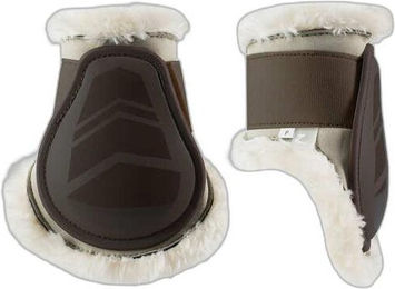 Hufschutzgamaschen mit Fellimitatfutter Horze Caliber – Bild 1 von 2