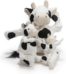 Produktbild von HuggleHounds Hundespielzeug Cow Knottie XS