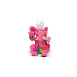 Produktbild von HuggleHounds Knottie Plüsch Hundespielzeug Rainbow Elephant