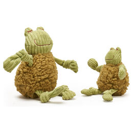 HuggleHounds Tierkuscheltier HuggleFleece FlufferKnottie Fiona the Frog – Bild 1 von 6