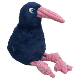 Produktbild von HuggleHounds Tierkuscheltier Hundespielzeug Fuzzy Flock Knotties Kiwi