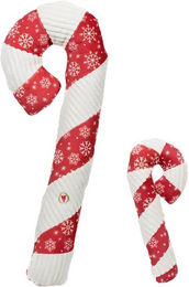 Produktbild von HuggleHounds Tierkuscheltier Hundespielzeug Jingle All The Way Candy Cane