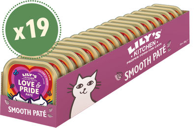 Produktbild von Huhn mit Kabeljau und Garnelen Paté (10x85g)