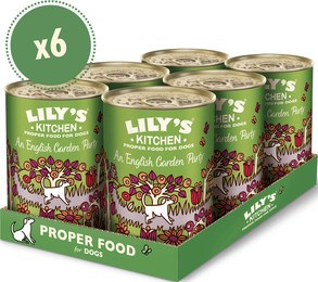 Produktbild von Huhn mit Kartoffeln und einem Hauch Erdbeeren (6x400g) | Lily's Kitchen