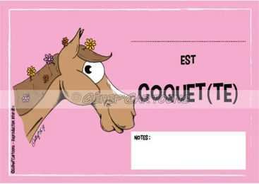 Produktbild von Humorvolle Plakette Kokett Fr8Man