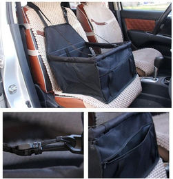 Produktbild von Hund Katze Haus Träger Auto Sicherheit Sitz Tasche Dicke Doppel Tragbare Hängematte Wasserdichte Reisetasche Produkt Korb Pet Träger