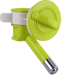 Produktbild von Hund Katze Wasserspender Düse Tränke Hängender Trinkkopf Brunnen Futterspender Haustierzubehör (Grün) Green