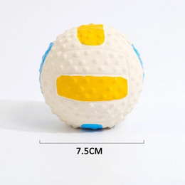 Produktbild von Hund Latex Sound Spielzeug Rugby Fußball Volleyball - 1 Stk.