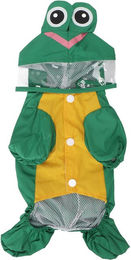 Produktbild von Hund Regenmantel Doppellagig Atmungsaktiv Leicht Modisch Hunde Slicker Poncho Regenjacke für XL