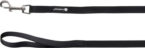 Hund Trainings- und Schleppleine Caspar Schwarz 15m 17mm - 15 m – Bild 1 von 2