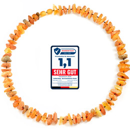 Produktbild von Hunde Bernsteinkette Sonne