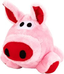 Produktbild von Hunde-Plüschspielzeug Norbert rosa Größe L